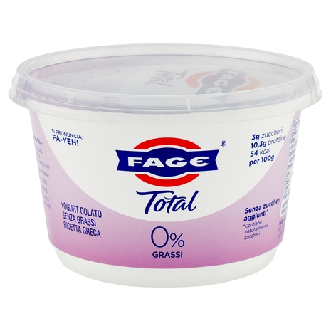 Total Yogurt Greco 0% Grassi, 450 g